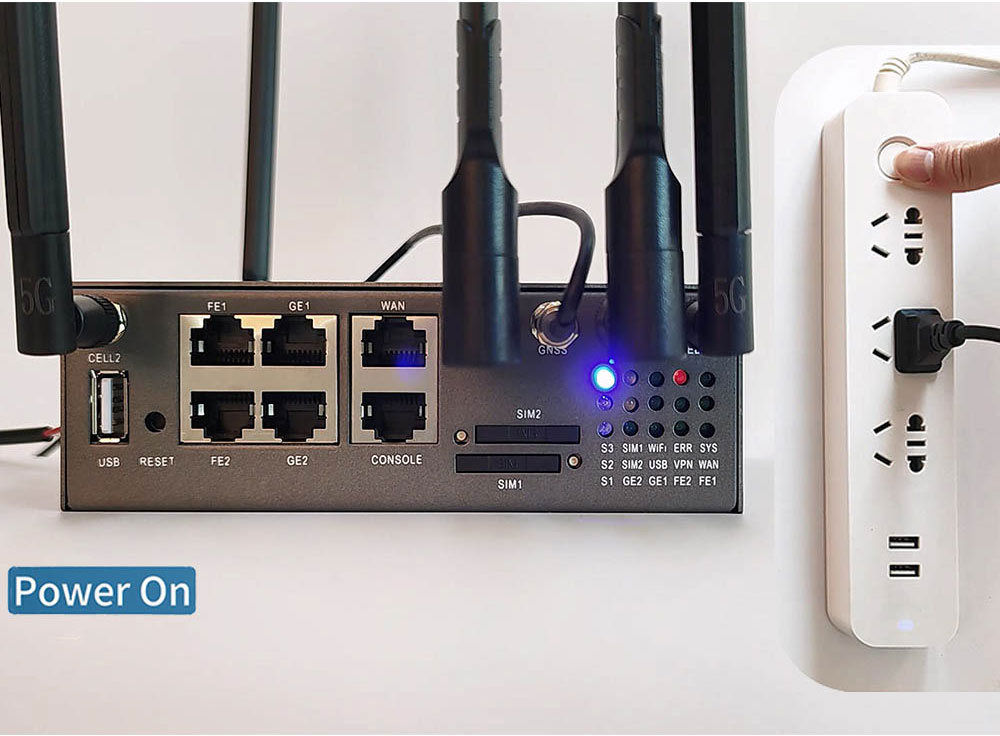 5g router setup