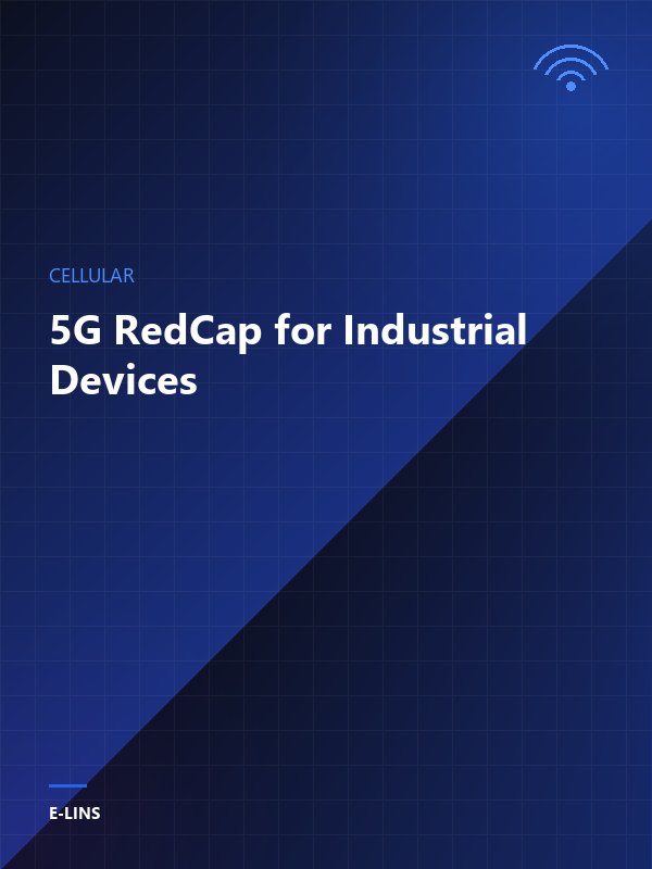 5G RedCap for Industrial Devices