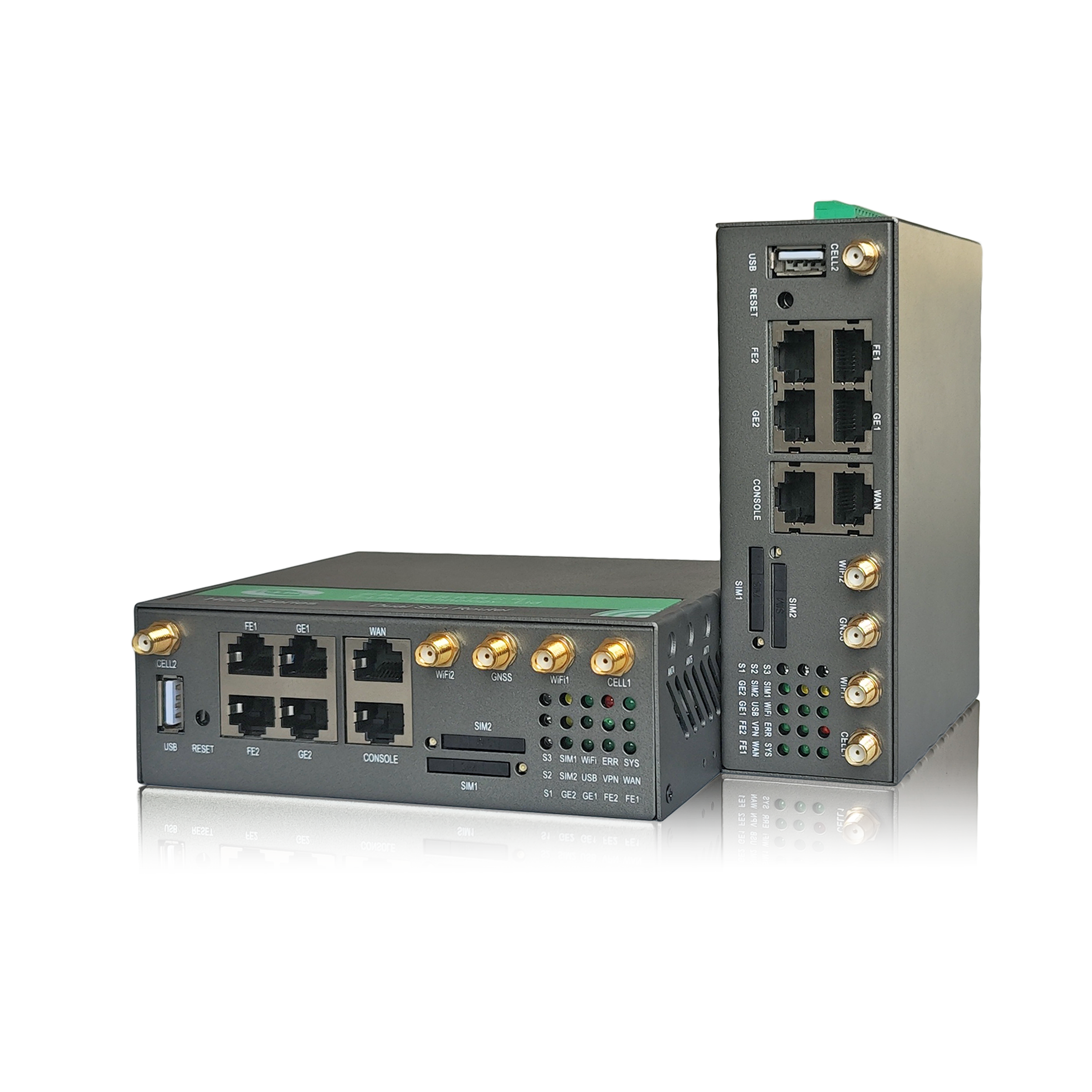 E-Lins H900 IP30 metal case industrial router