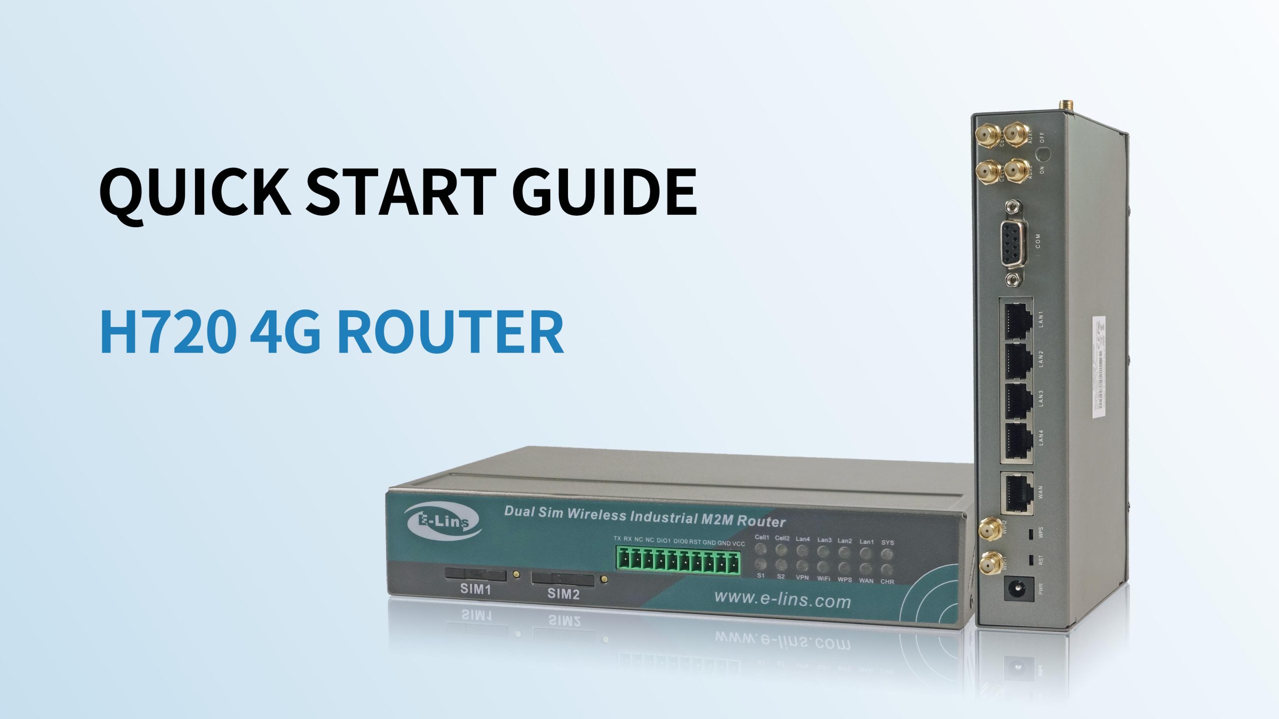 4G PoE Router