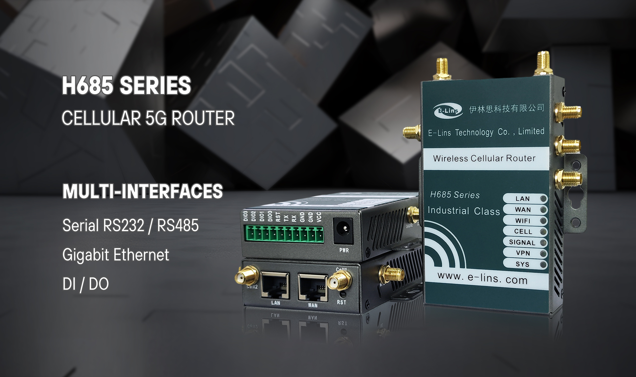 Industrial 5G PoE Router
