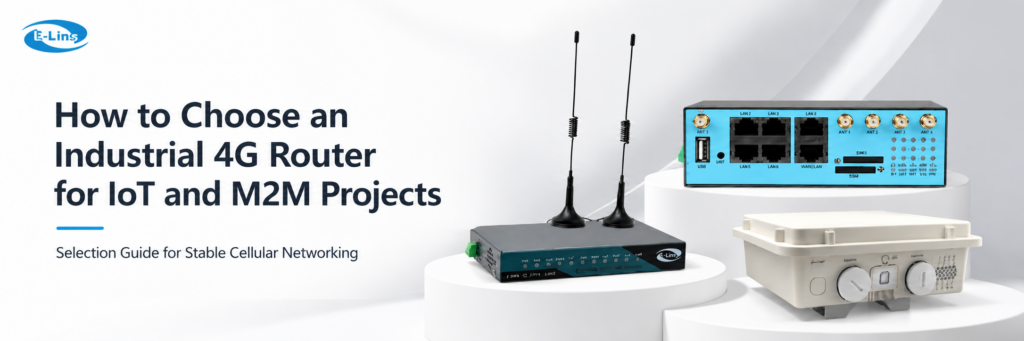 Industrial 5G router for IoT and remote network deployment