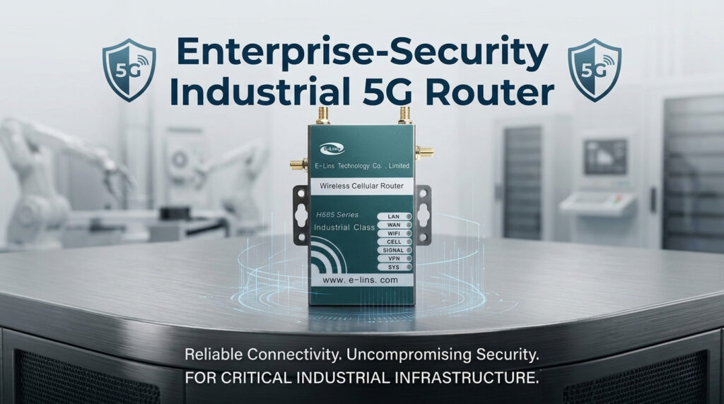 Enterprise-Security Industrial 5G Router