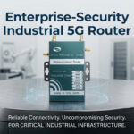 Enterprise-Security Industrial 5G Router for OT Networks