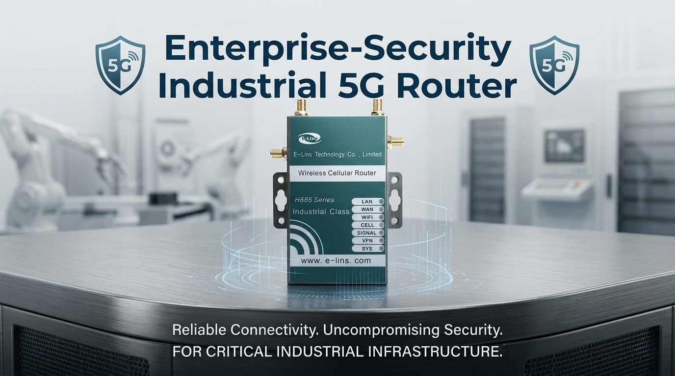 Enterprise-Security Industrial 5G Router