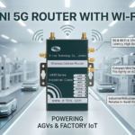 Mini 5G Router with Wi-Fi 6 for AGV & Factory IoT